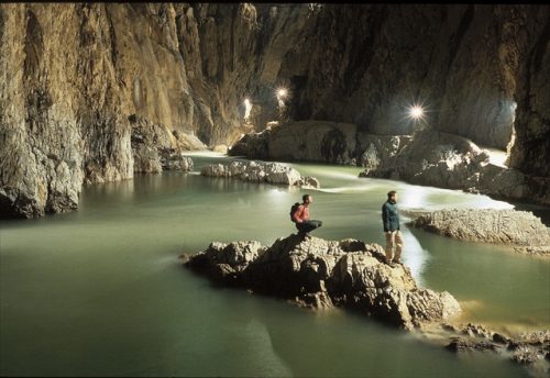 Underground Canyon, Park Skocjan Caves, Slovenia. Photo:  ©Borut Lozej 